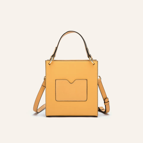 Alpina Leather Cowhide Handbag - Prime Adore