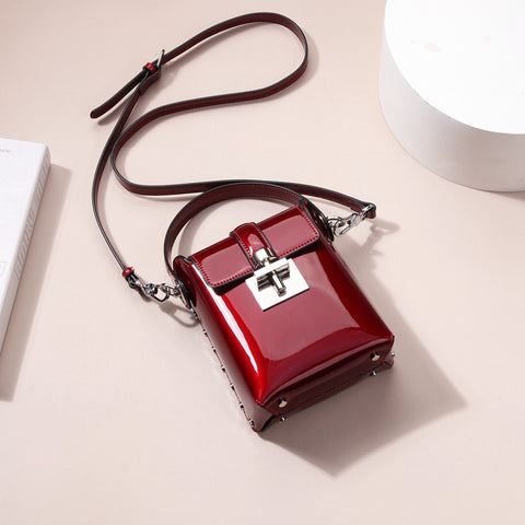 Bright Leather Female Handbag - Prime Adore