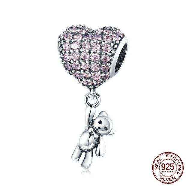 Sterling Silver Charm Variations - Purple/Pink Series - Prime Adore