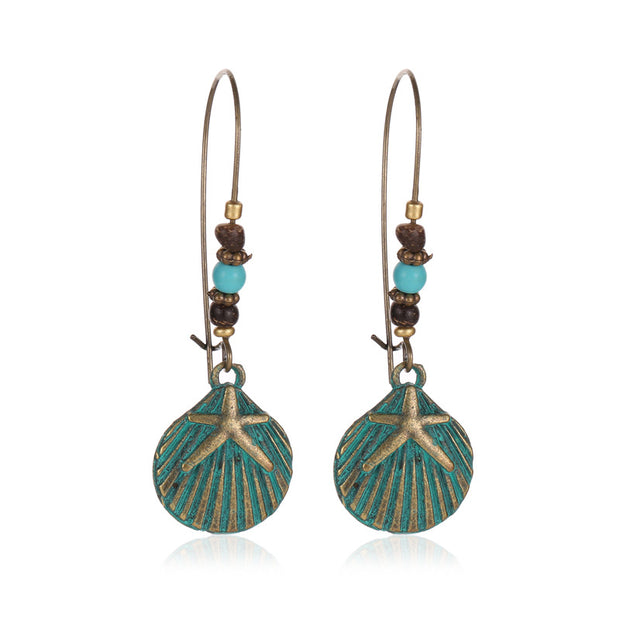 Bohemian Retro Carving Earrings - Prime Adore