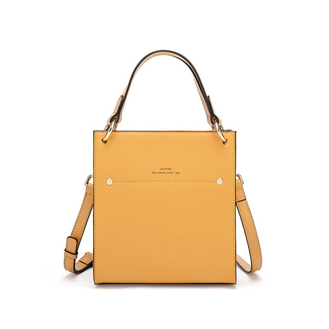Alpina Leather Cowhide Handbag - Prime Adore
