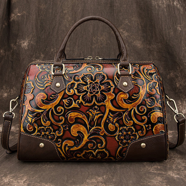 Handmade Leather Pillow Bag - Prime Adore