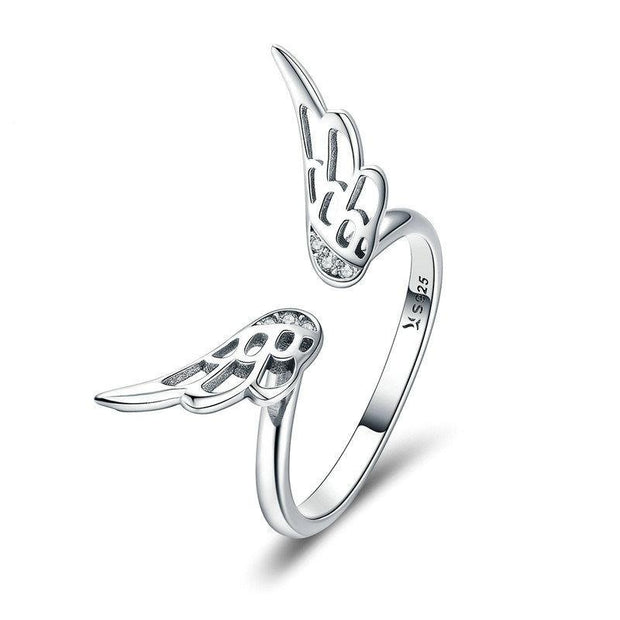 Sparkling Fairy Wings Ring - Prime Adore