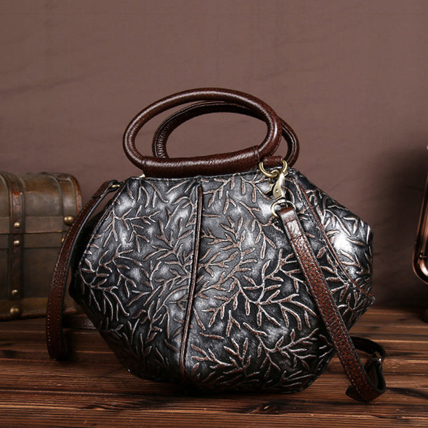 Geometric Leaves Bag - Prime Adore