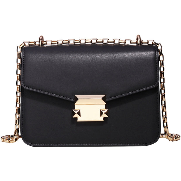 Small Trendy Leather Handbag - Prime Adore