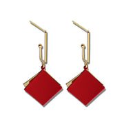 Korean Prime Squares Earrings - Prime Adore