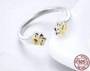 Golden Kitten Paws Adjustable Ring - Prime Adore