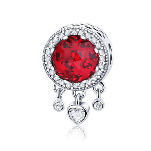 Sterling Silver Charm Variations - Red Series - Prime Adore