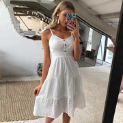 Sweetheart Bow Tie Dress - Prime Adore
