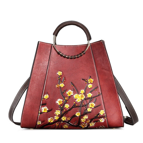 Antique Plum Handbag - Prime Adore