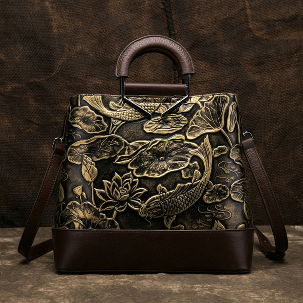 Japanese Koi Handbag - Prime Adore