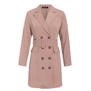 Rose Emulsion Coat Dress - Prime Adore