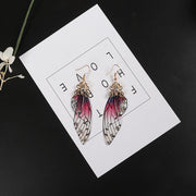 Cicada Wing Drop Earrings - Prime Adore