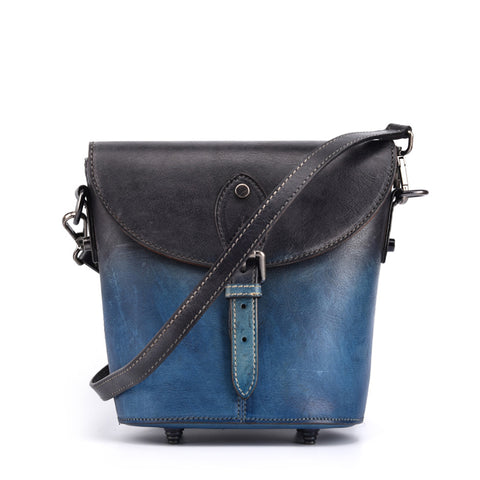 Saddle Summer Leather Handbag - Prime Adore