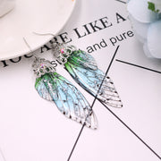 Cicada Wing Drop Earrings - Prime Adore