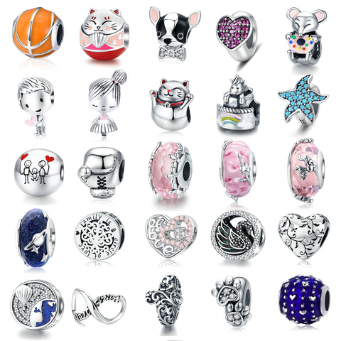 Sterling Silver Unique Charm Variations - Prime Adore