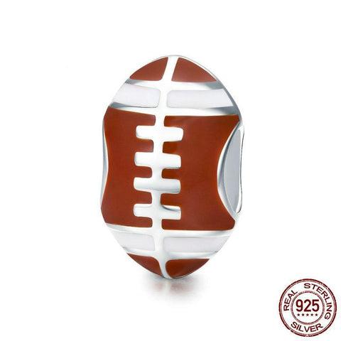 Sports Themed Bracelet Bangle Charms - Prime Adore