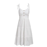 Sweetheart Bow Tie Dress - Prime Adore