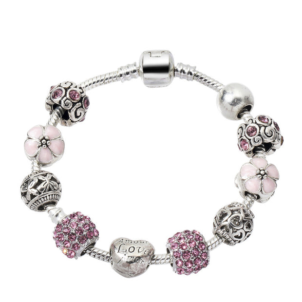 Bangle Charm Birthstone Bracelet - Prime Adore