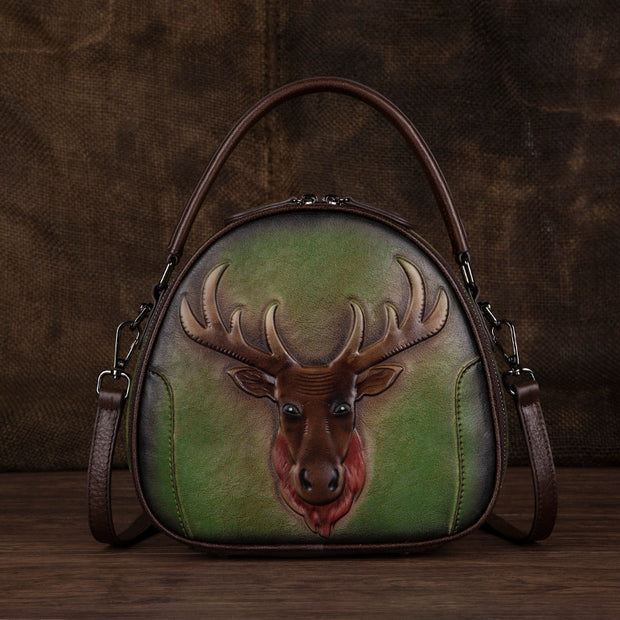 Retro Leather Moose Bag - Prime Adore