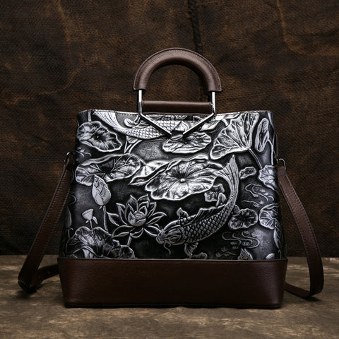 Japanese Koi Handbag - Prime Adore