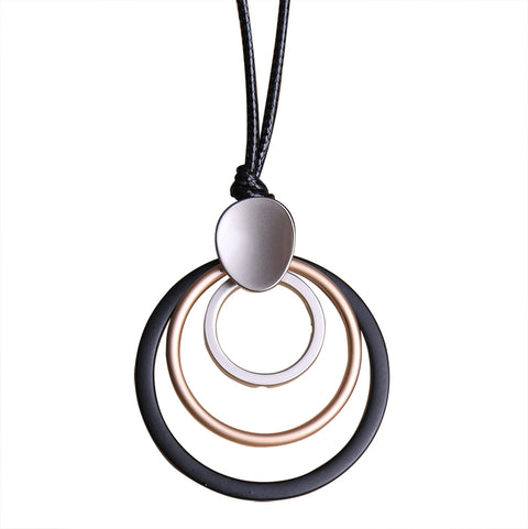 Retro Accessories Round Necklace - Prime Adore