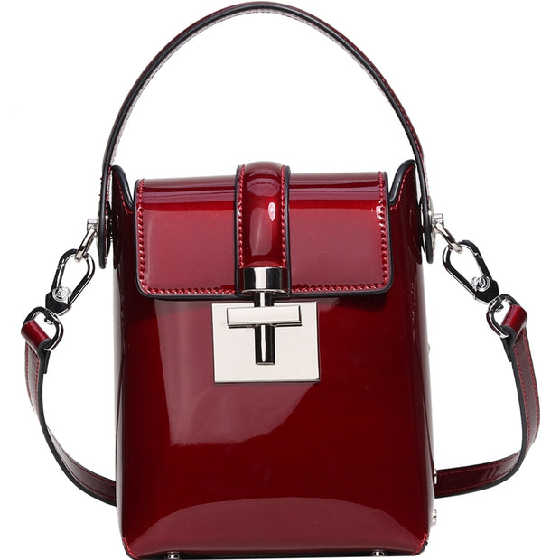 Bright Leather Female Handbag - Prime Adore