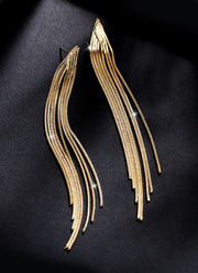 Tassel Drop Earrings - Prime Adore