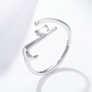 Sticky Cat Long Tail Finger Ring - Prime Adore