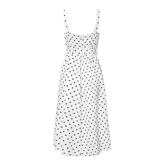 Dotted Sweetheart Sundress - Prime Adore