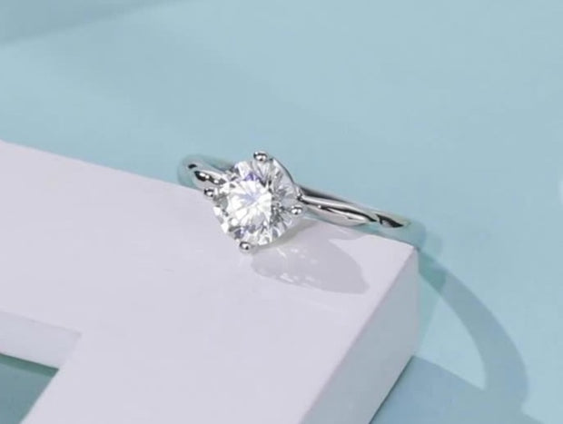 Classic Moissanite Ring - Prime Adore