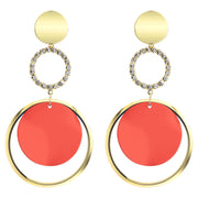 Exaggerated Circle Female Earrings - Prime Adore