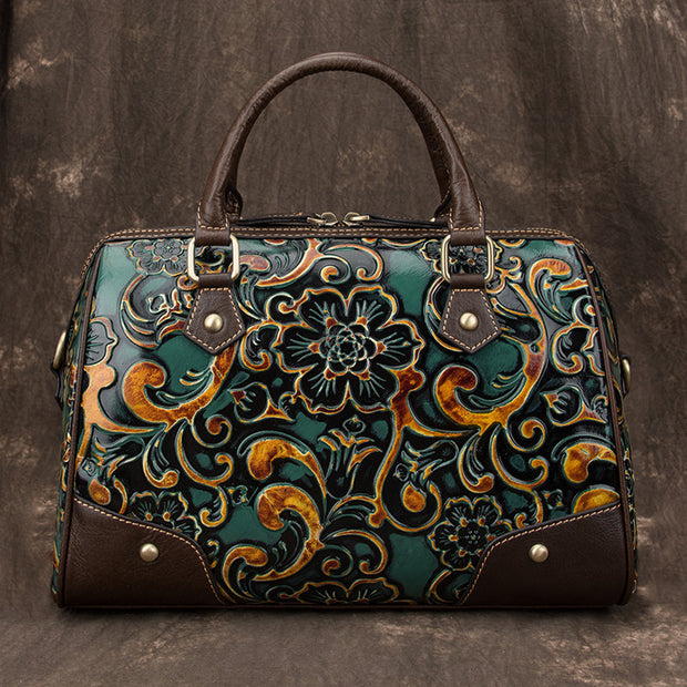 Handmade Leather Pillow Bag - Prime Adore