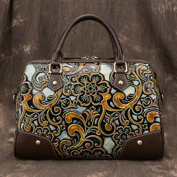 Handmade Leather Pillow Bag - Prime Adore