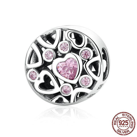 Sterling Silver Charms Collection - Pink Series - Prime Adore