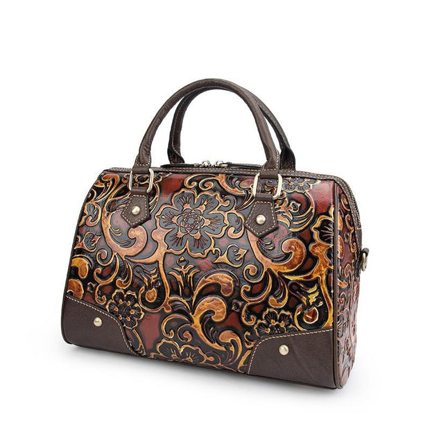 Handmade Leather Pillow Bag - Prime Adore