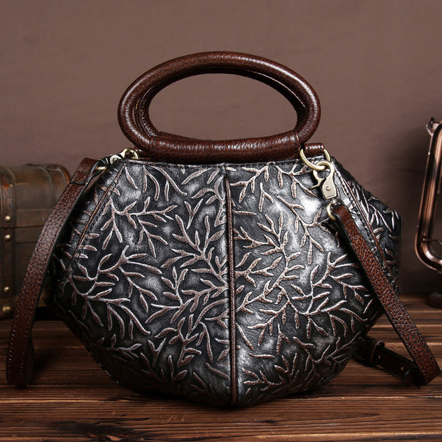 Geometric Leaves Bag - Prime Adore