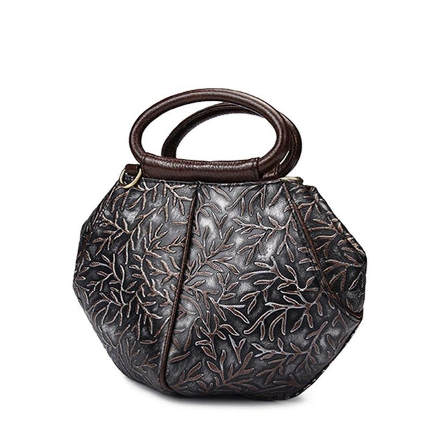 Geometric Leaves Bag - Prime Adore