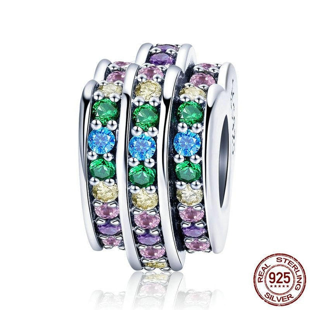Sterling Silver Charm Variations - Purple/Pink Series - Prime Adore