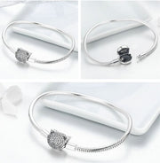 Sterling Silver Snake Chain Bracelets Bangles - Prime Adore