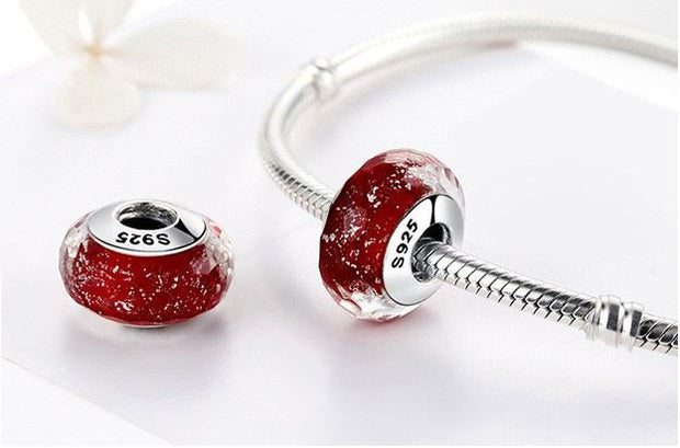 Sterling Silver Charm Variations - Red Series - Prime Adore