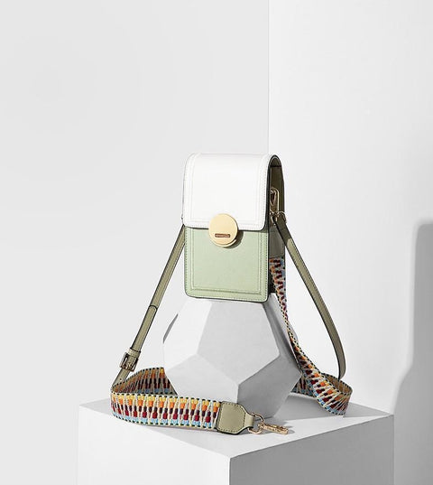Mint and Rose Mini Bag