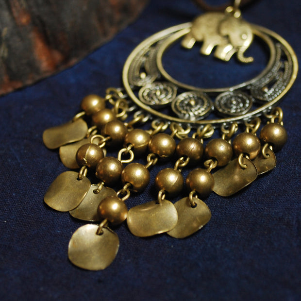 Elephant Elegance Earrings - Prime Adore