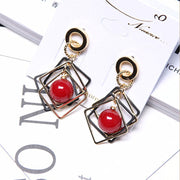 Cherry Frames Earrings - Prime Adore