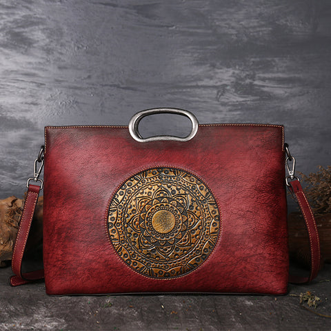 Vintage Fusion Leather Handbag - Prime Adore