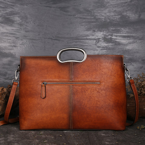 Vintage Fusion Leather Handbag - Prime Adore
