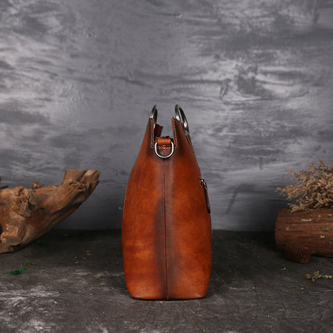 Vintage Fusion Leather Handbag - Prime Adore