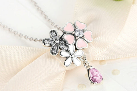Poetic Cherry Blossom Necklace - Prime Adore