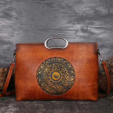 Vintage Fusion Leather Handbag - Prime Adore
