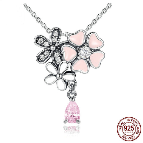 Poetic Cherry Blossom Necklace - Prime Adore